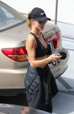 ROSIE HUNTINGTON-WHITELEY Leaves a Gym in West Hollywood 07/01/2016