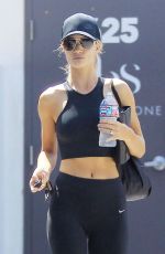 ROSIE HUNTINGTON-WHITELEY Leaves a Gym in West Hollywood 07/29/2016