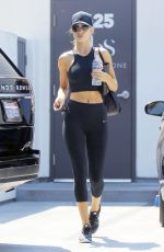 ROSIE HUNTINGTON-WHITELEY Leaves a Gym in West Hollywood 07/29/2016