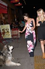 ROXANNE PALLETT and CARLEY STENSON Leaves Park Theatre in London 07/27/2016
