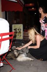 ROXANNE PALLETT and CARLEY STENSON Leaves Park Theatre in London 07/27/2016
