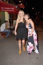 ROXANNE PALLETT and CARLEY STENSON Leaves Park Theatre in London 07/27/2016