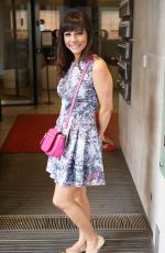 ROXANNE PALLETT Arrives at BBC Studios in London 07/09/2016