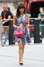 ROXANNE PALLETT Arrives at BBC Studios in London 07/09/2016