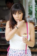 ROXANNE PALLETT Out and About in London 07/20/2016