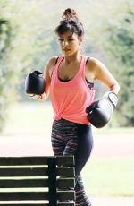 ROXANNE PALLETT Workig Out at Regent