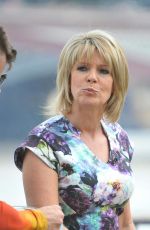 RUTH LANGSFORD on the Set f This Morning Show in London 07/21/2016