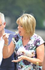 RUTH LANGSFORD on the Set f This Morning Show in London 07/21/2016