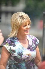 RUTH LANGSFORD on the Set f This Morning Show in London 07/21/2016