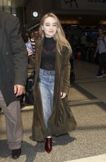 SABRINA CARPENTER at Los Angeles International Airport 06/30/2016