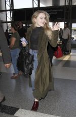 SABRINA CARPENTER at Los Angeles International Airport 06/30/2016