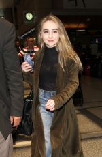 SABRINA CARPENTER at Los Angeles International Airport 06/30/2016