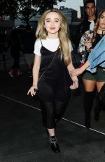 SABRINA CARPENTER at Selena Gomez Concert in Los Angeles 07/08/2016