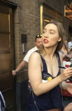 SAOIRSE RONAN Signs Autographs at Walter Kerr Theater in Broadway 07/16/2016