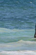 SARA SAMPAIO in Bikini on the Beach in Cancun 07/16/2016