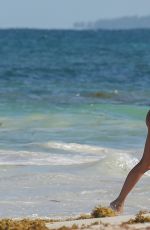 SARA SAMPAIO in Bikini on the Beach in Cancun 07/16/2016