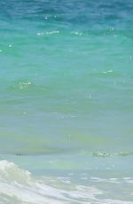 SARA SAMPAIO in Bikini on the Beach in Cancun 07/17/2016