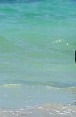 SARA SAMPAIO in Bikini on the Beach in Cancun 07/17/2016