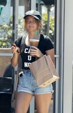 SARAH HYLAND Leaves a Starbucks in Los Angeles 07/20/2016 mix q