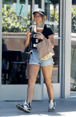 SARAH HYLAND Leaves a Starbucks in Los Angeles 07/20/2016 mix q