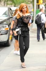 SARAH RAFFERTY Arrives at Thoday Show in New York 07/14/2016