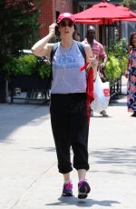 SARAH SILVERMAN Out Shopping in New York 07/18/2016