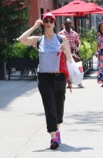 SARAH SILVERMAN Out Shopping in New York 07/18/2016