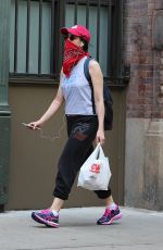 SARAH SILVERMAN Out Shopping in New York 07/18/2016