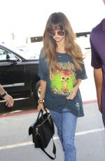 SELENA GOMEZ at LAX Airport in Los Angeles 07/10/2016