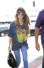 SELENA GOMEZ at LAX Airport in Los Angeles 07/10/2016