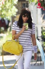 SELMA BLAIR Leaves Orange Tree Juice Bar in Los Angeles 07/13/2016