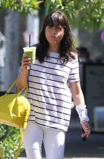 SELMA BLAIR Leaves Orange Tree Juice Bar in Los Angeles 07/13/2016
