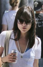 SELMA BLAIR Walks Her Dog Out in Los Angeles 07/01/2016
