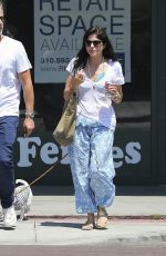 SELMA BLAIR Walks Her Dog Out in Los Angeles 07/01/2016