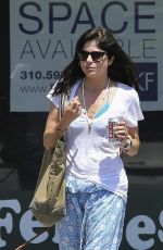 SELMA BLAIR Walks Her Dog Out in Los Angeles 07/01/2016