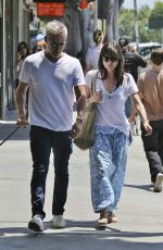 SELMA BLAIR Walks Her Dog Out in Los Angeles 07/01/2016