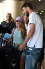 SHAKIRA Arrives at Miami International Airport 07/06/2016