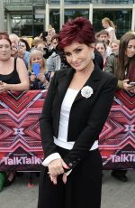 SHARON OSBOURNE at The X Factor Auditions in London 07/09/2016
