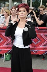 SHARON OSBOURNE at The X Factor Auditions in London 07/09/2016