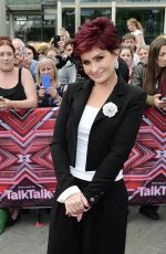SHARON OSBOURNE at The X Factor Auditions in London 07/09/2016