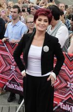SHARON OSBOURNE at The X Factor Auditions in London 07/09/2016