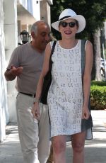 SHARON STONE Out Shopping in Los Angeles 07/05/2016