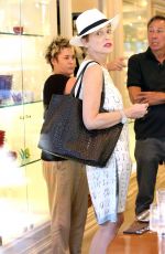 SHARON STONE Out Shopping in Los Angeles 07/05/2016