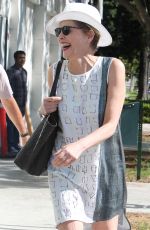 SHARON STONE Out Shopping in Los Angeles 07/05/2016