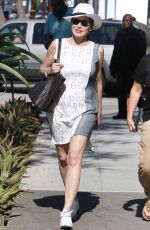 SHARON STONE Out Shopping in Los Angeles 07/05/2016