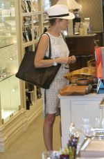 SHARON STONE Out Shopping in Los Angeles 07/05/2016