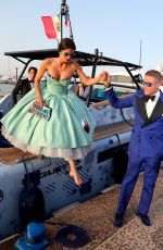 SHERMINE SHAHRIVAR at 3rd Annual Leonardo DiCaprio Foundation Gala in St Tropez 07/20/2016