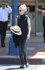 SHIRLEY MANSON Out and About in Beverly Hills 06/30/2016