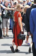 SIENNA MILLER Arrives for Championships in Wimbledon 07/05/2016