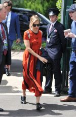 SIENNA MILLER Arrives for Championships in Wimbledon 07/05/2016